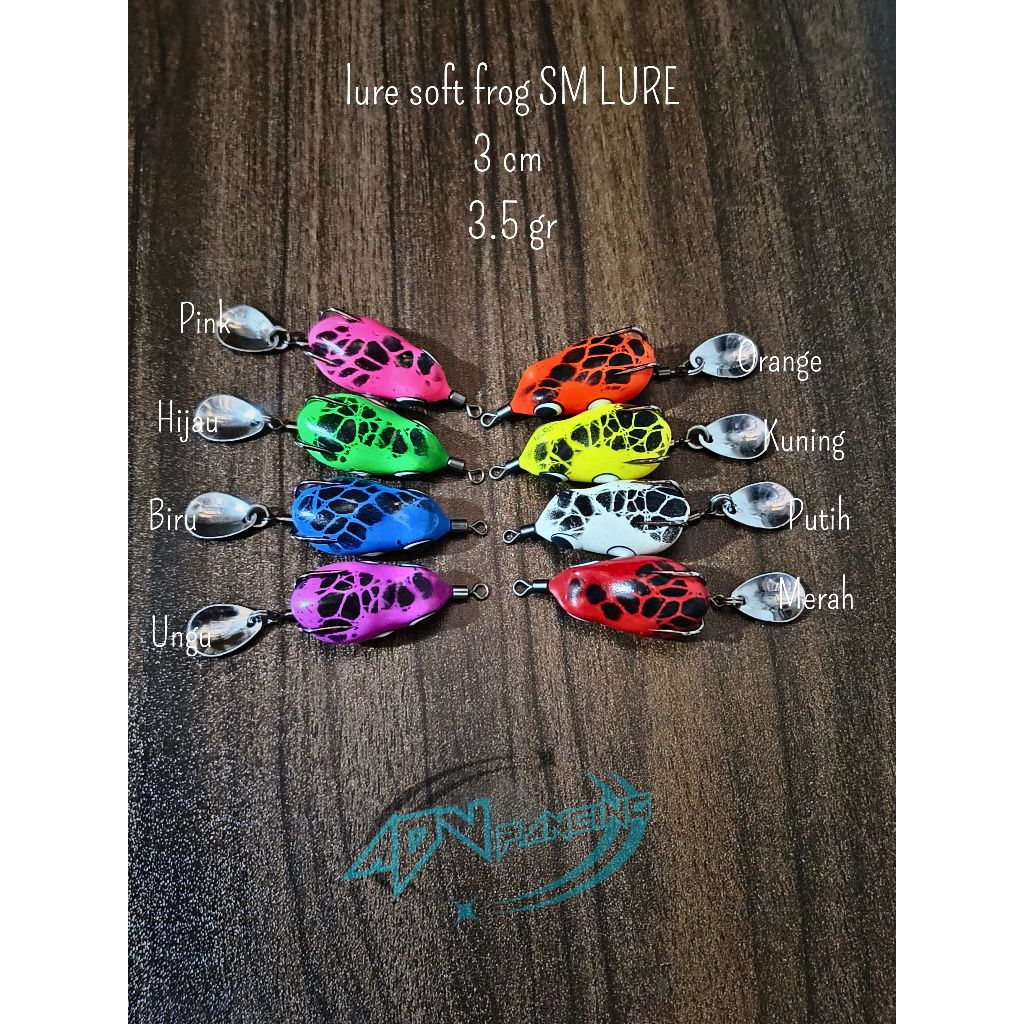 soft frog 3 cm SM LURE