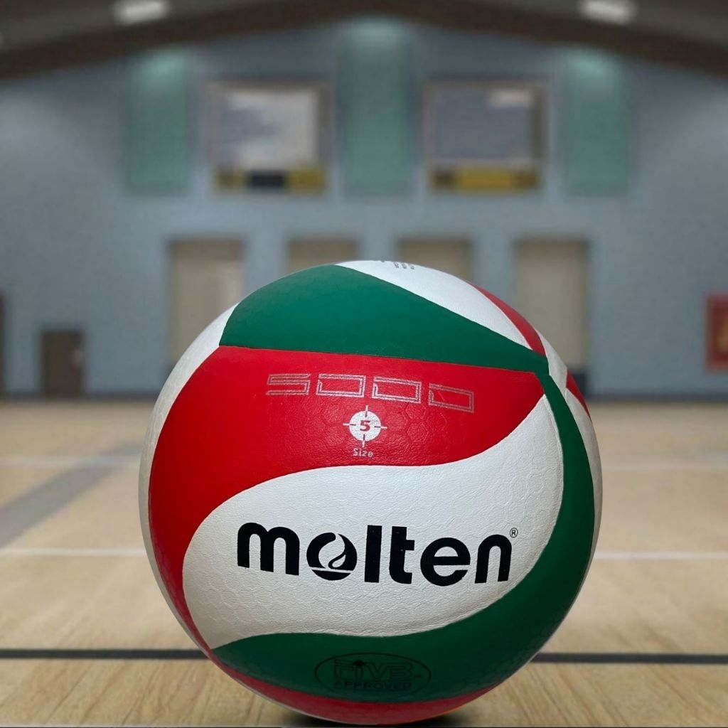 MOLTEN Bola Voli Molten 5000 Kualitas Bagus Indoor Outdoor Ball Voli Molten Size 5