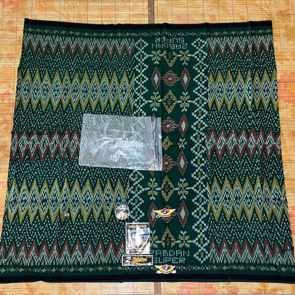 Sarung Goyor Tenun ZABDAN SUPER full corak motif balian