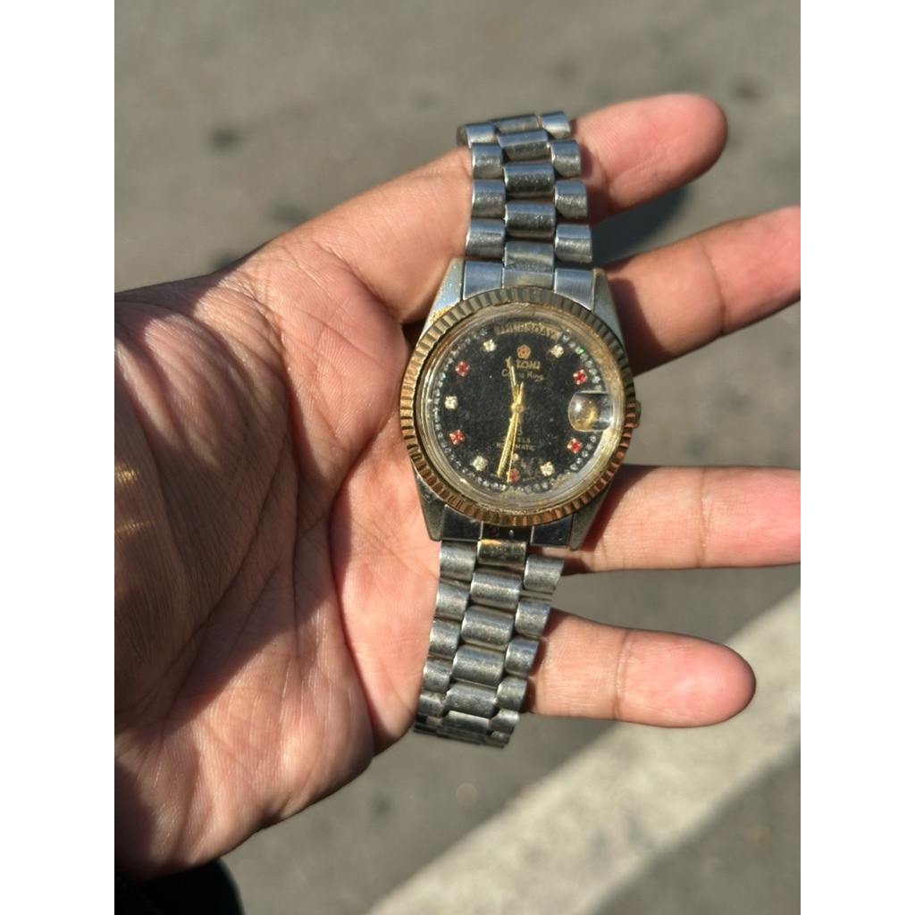 preloved jam tangan titoni cosmo king rotomatic rare item