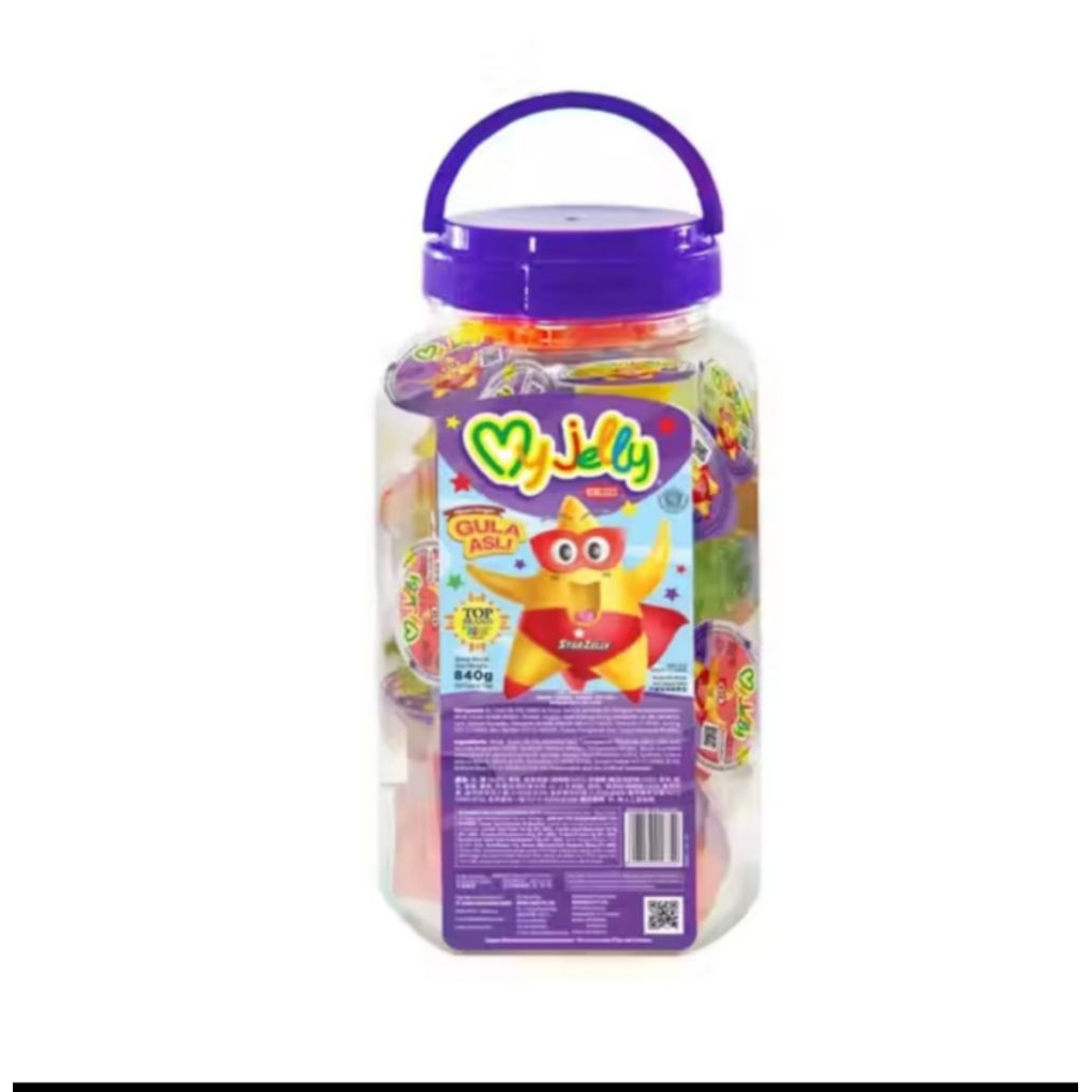 My Jelly agar-agar toples kemasan 840 gr