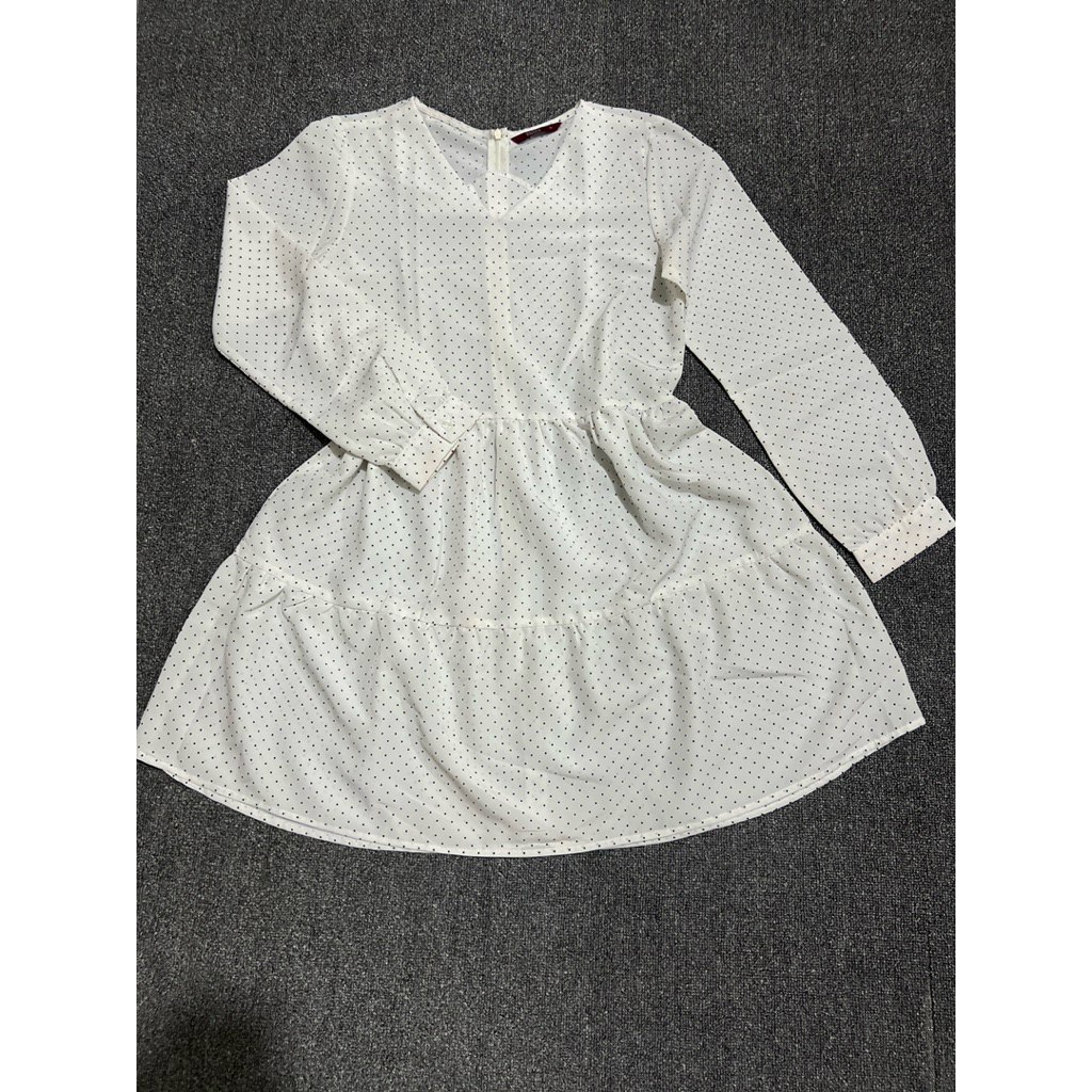 Dress midi polkadot