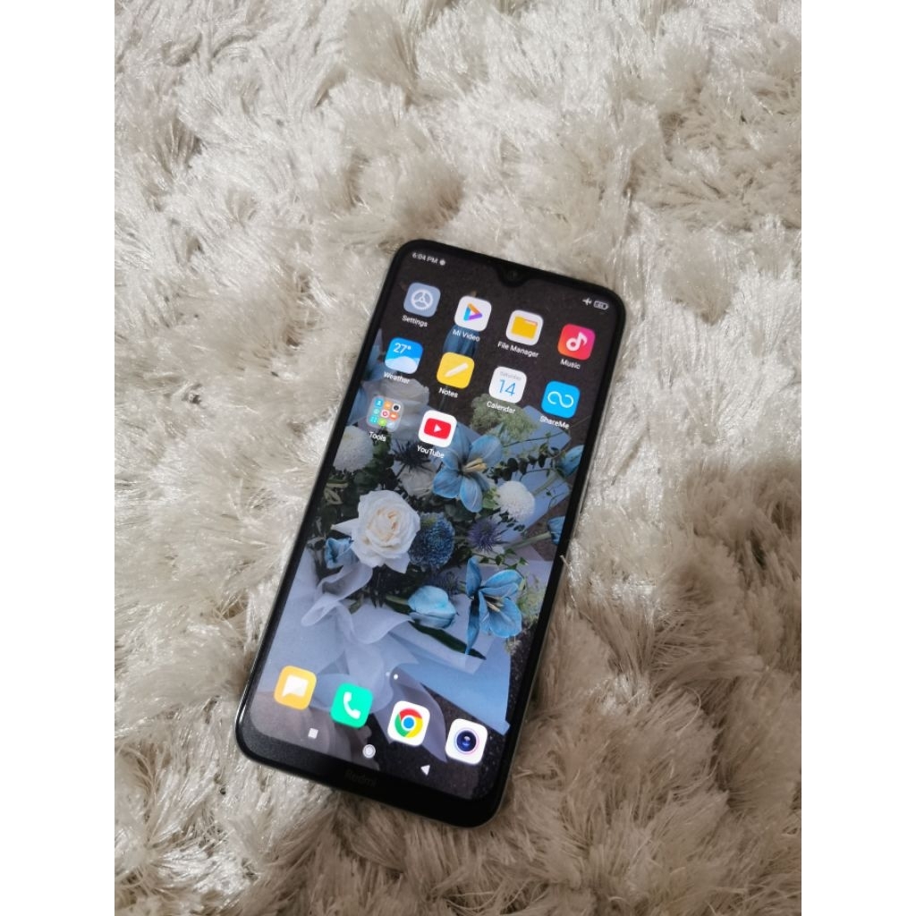 Redmi note 8, ram 4/64 bekas second