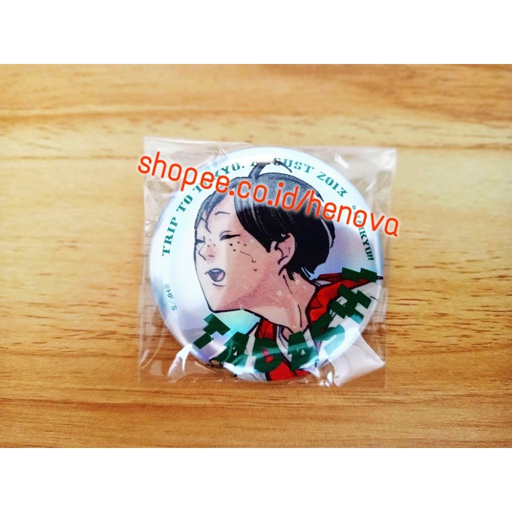 Haikyuu Metalic Can Badge Jump Giga 2024 Tadashi Yamaguchi