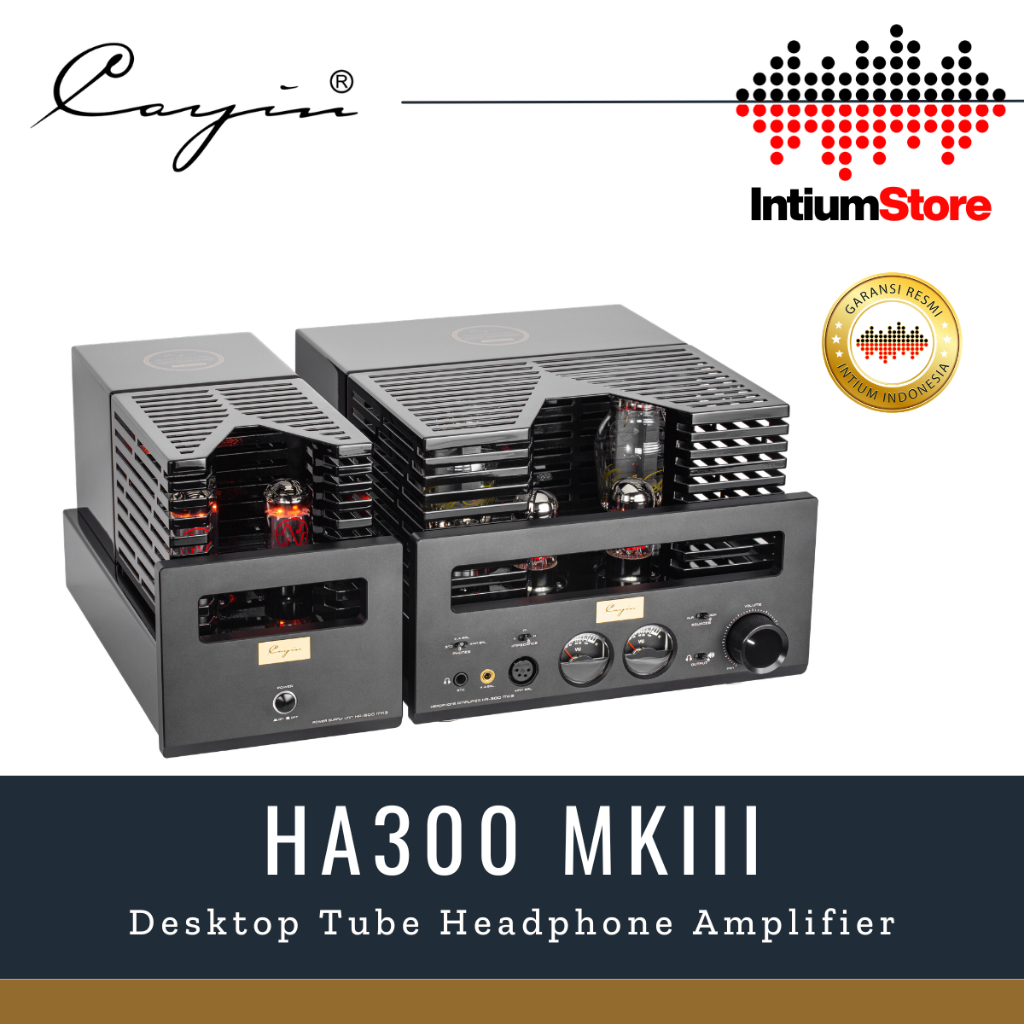 Cayin HA300 / HA 300 MKIII Desktop Tube Headphone Amplifier