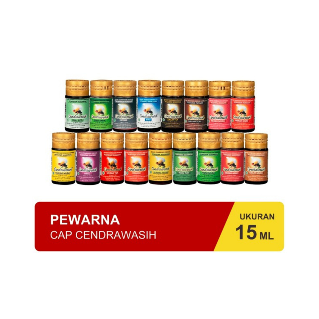 Cap Cendrawasih Pewarna Makanan (Sumba) 15ml - LUSIN