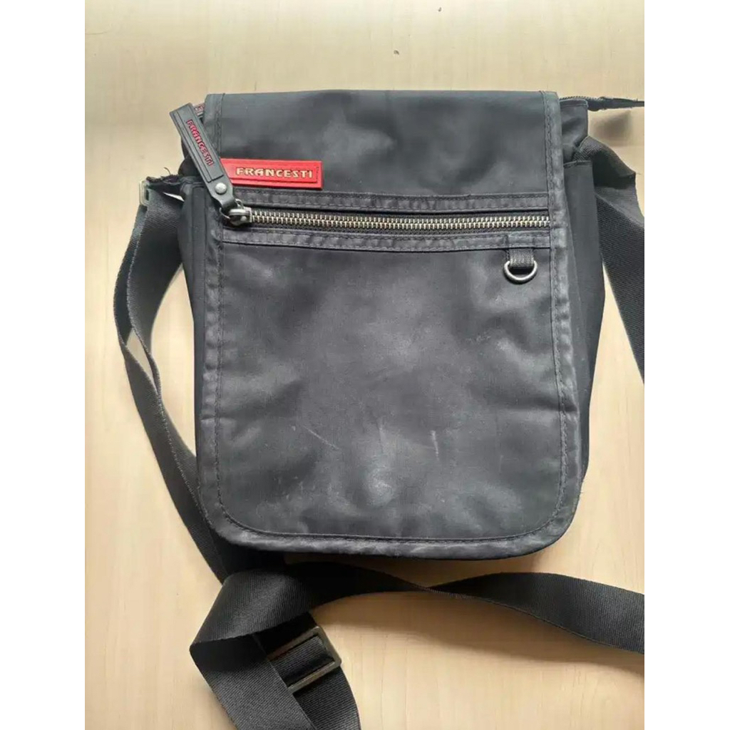 Tas Polyester Francesti (preloved)