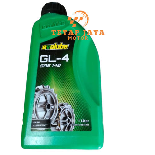 EVALUBE GL-4 SAE 140 OLI 1LT 1 LITER GEAR GARDAN OIL