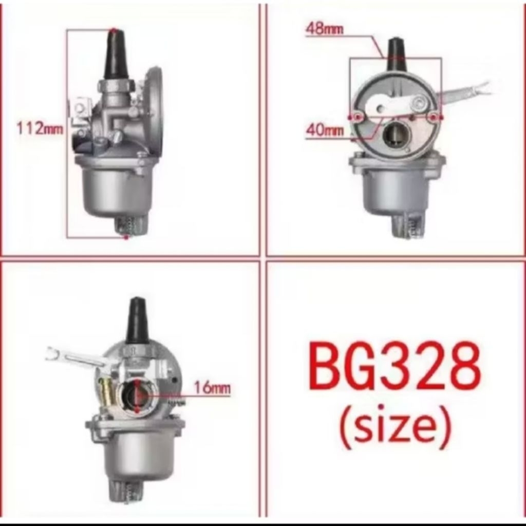 Carburetor Karburator Karburasi Mesin Potong Rumput Brush Cutter STIHL FR 3001 TANAKA TANIKA Model T