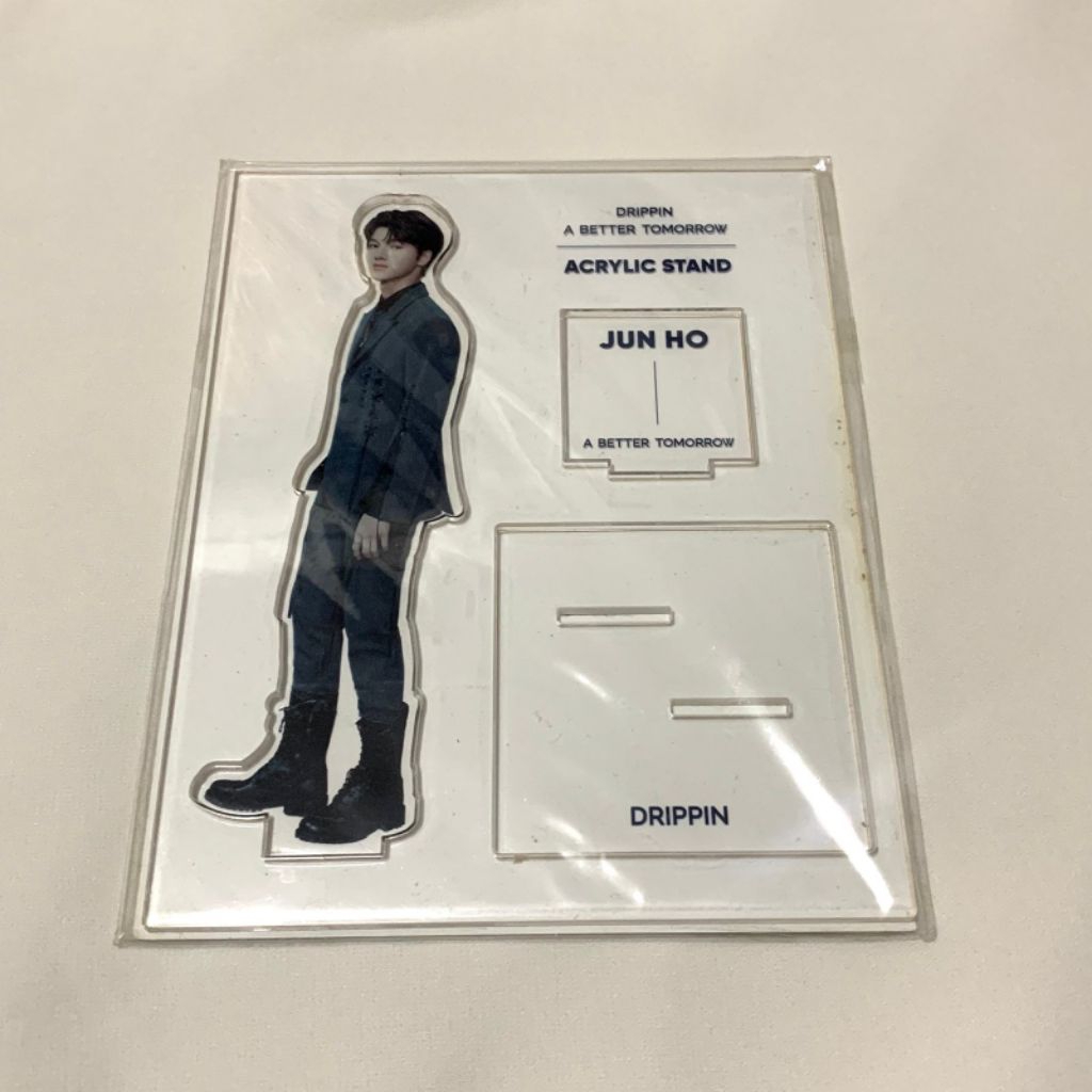 cha junho drippin woollim mall official acrylic akrilik stand kpop unsealed
