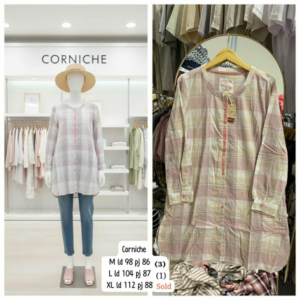 Tunik Corniche original matahari diskon