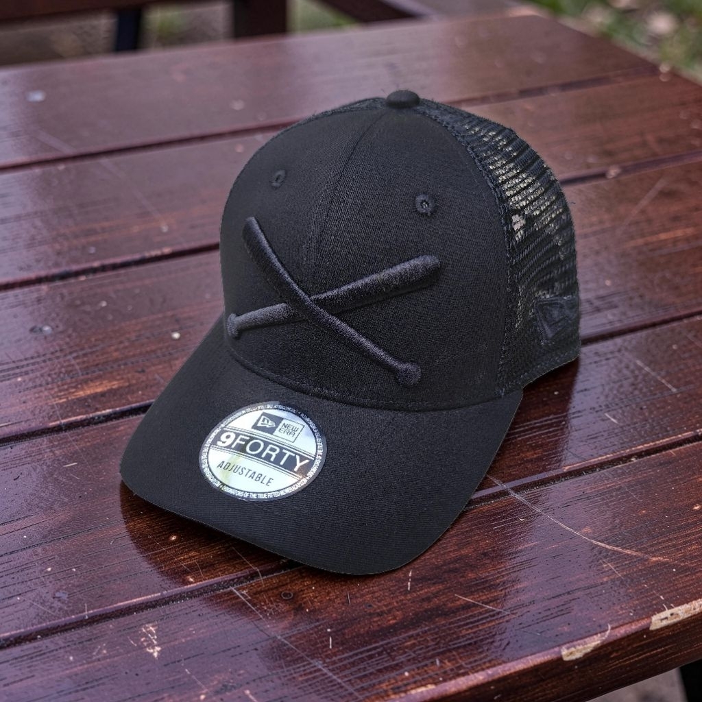 Topi New Era 9FORTY A-Frame Trucker Hat Original NY Yankees LA Dodgers Raiders Celtics Snapback Jari