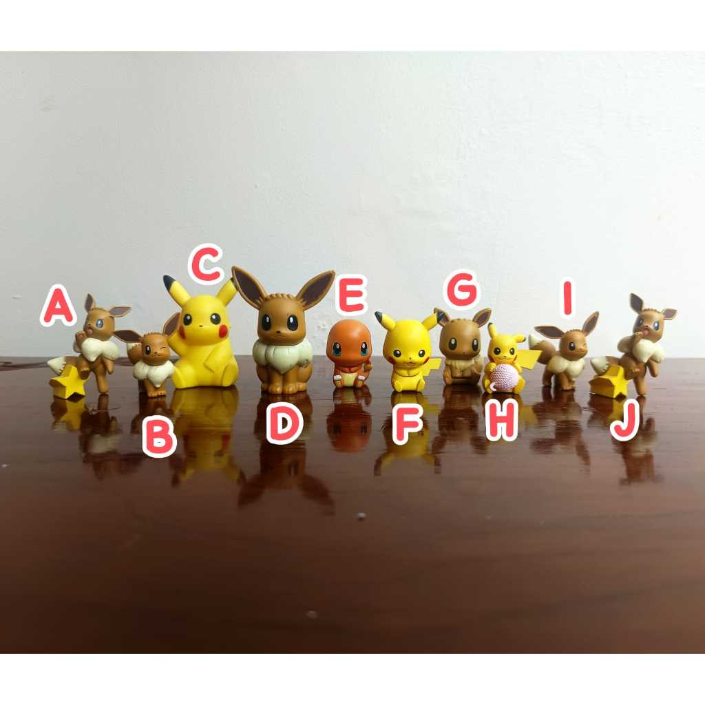 gachapon figure Pokemon mix