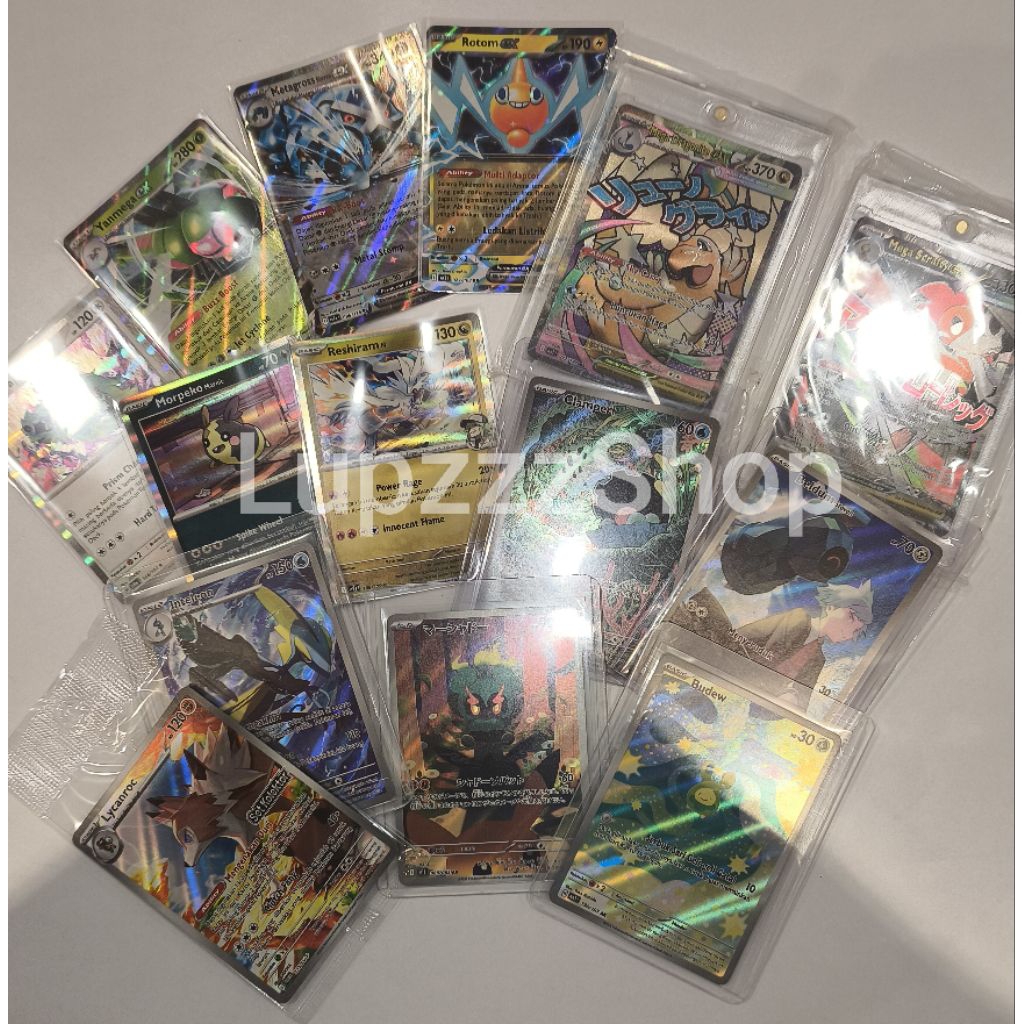 Pokemon Card ID ACE R (Holo) dari beberapa edisi Kartu Pokemon