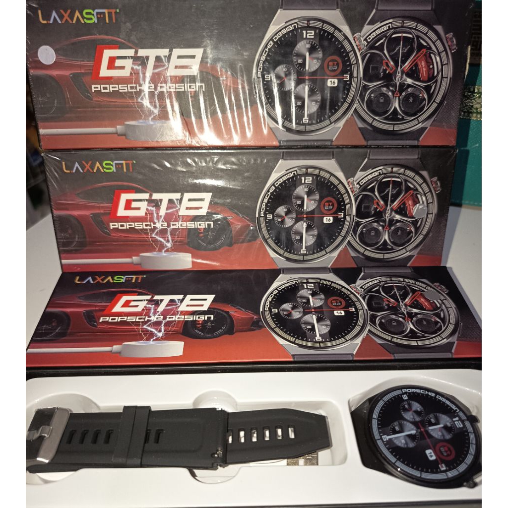 Laxasfit Watch GT8 Smartwatch PriaWanita 1.8" AMOLED I IP68 Waterproof