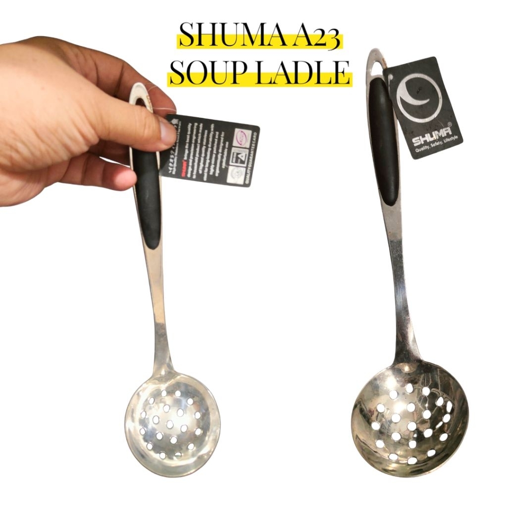 SHUMA A23 //SOUP LADLE // STAINLESS STEEL SOUP LADLE // CENTONGAN SARINGAN// CENTONGAN // CENTOGAN S
