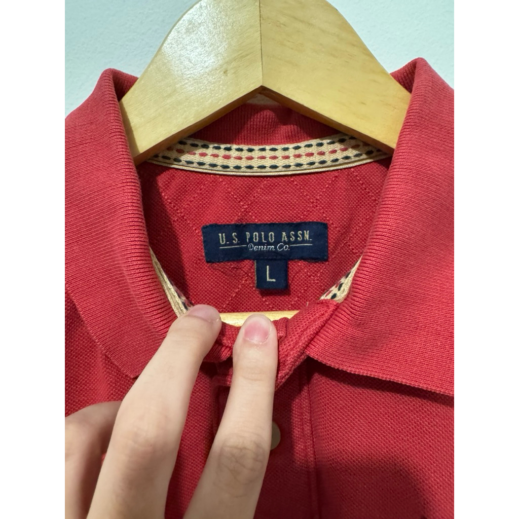 Polo Vintage US Polo Assn Merah