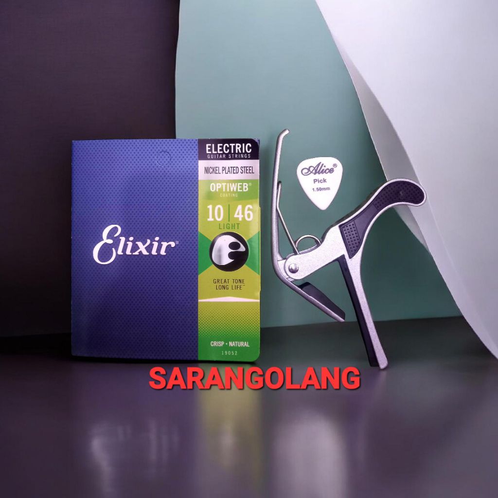 Senar Gitar Akustik / Elektrik / Nylon  +   & Pick | Senar Gitar Murah Berkualitas