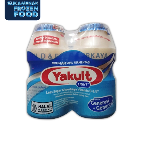 YAKULT Light Less Sugar Isi 2