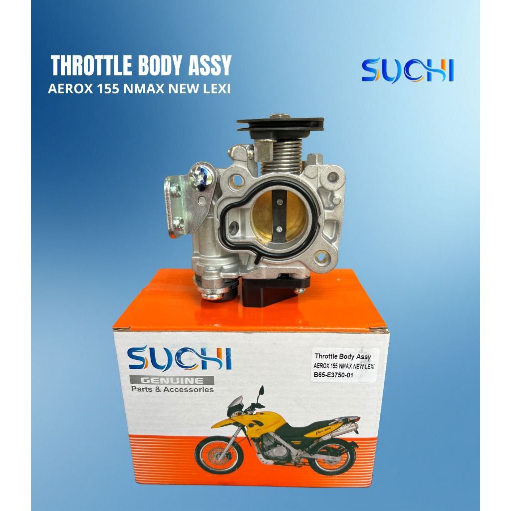 Throttle Body Assy Aerox 155 / NMAX 155 New / Lexi – TB Assy Original Suchi, Plug & Play, Mesin Lebi