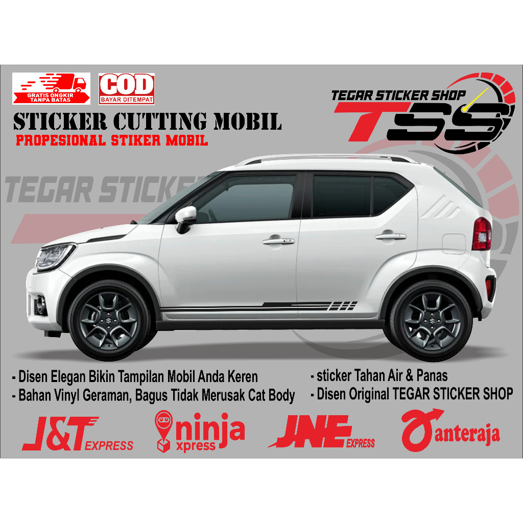 sticker mobil ignis sticker mobil suzuki ignis stiker mobil ignis keren sticker variasi body mobil