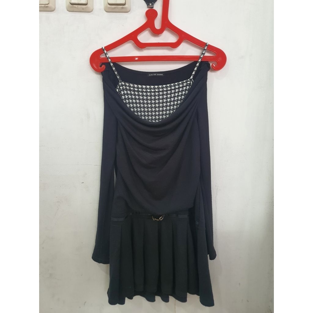 Preloved  Dress ABG Hitam