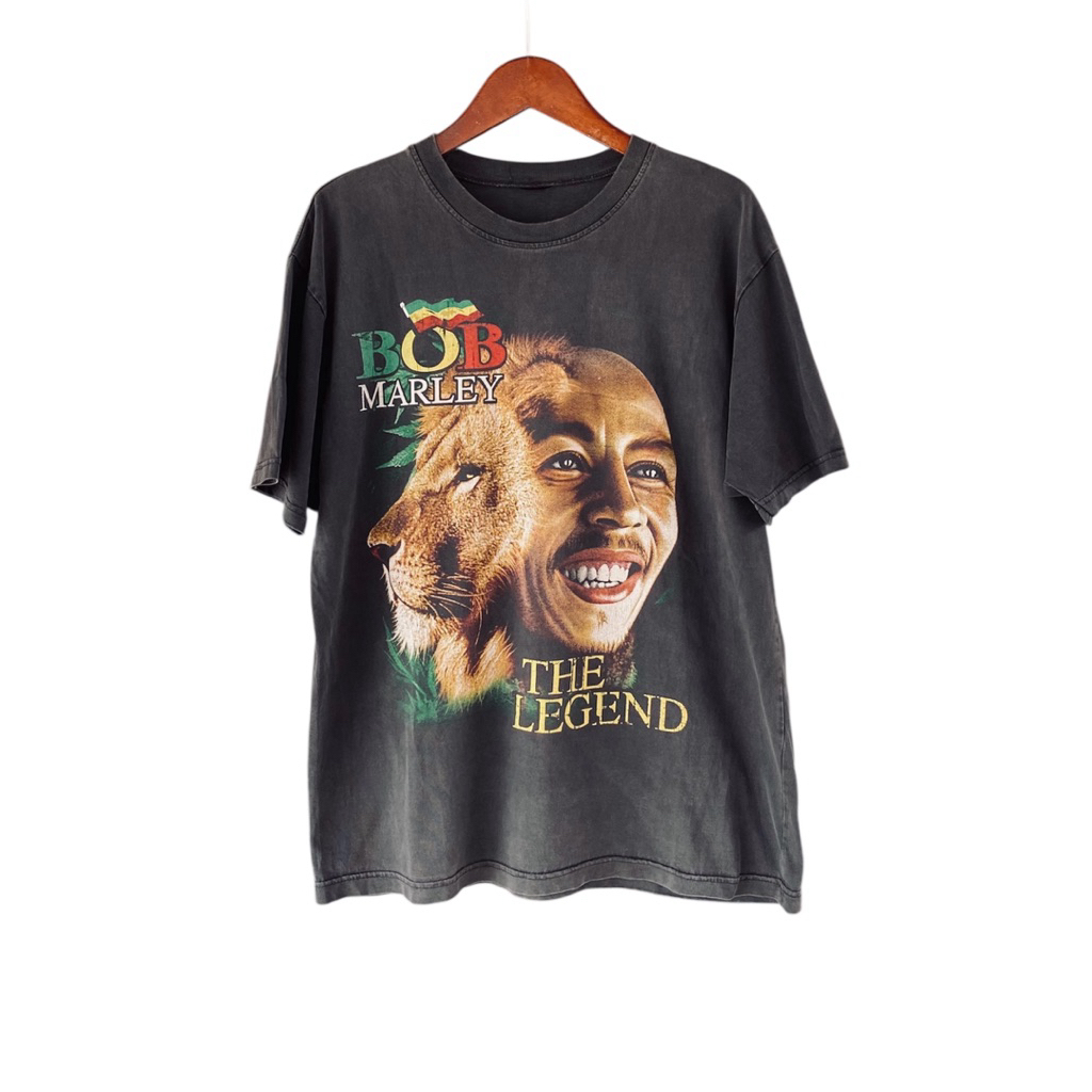 Kaos Vintage Bootleg Bob Marley