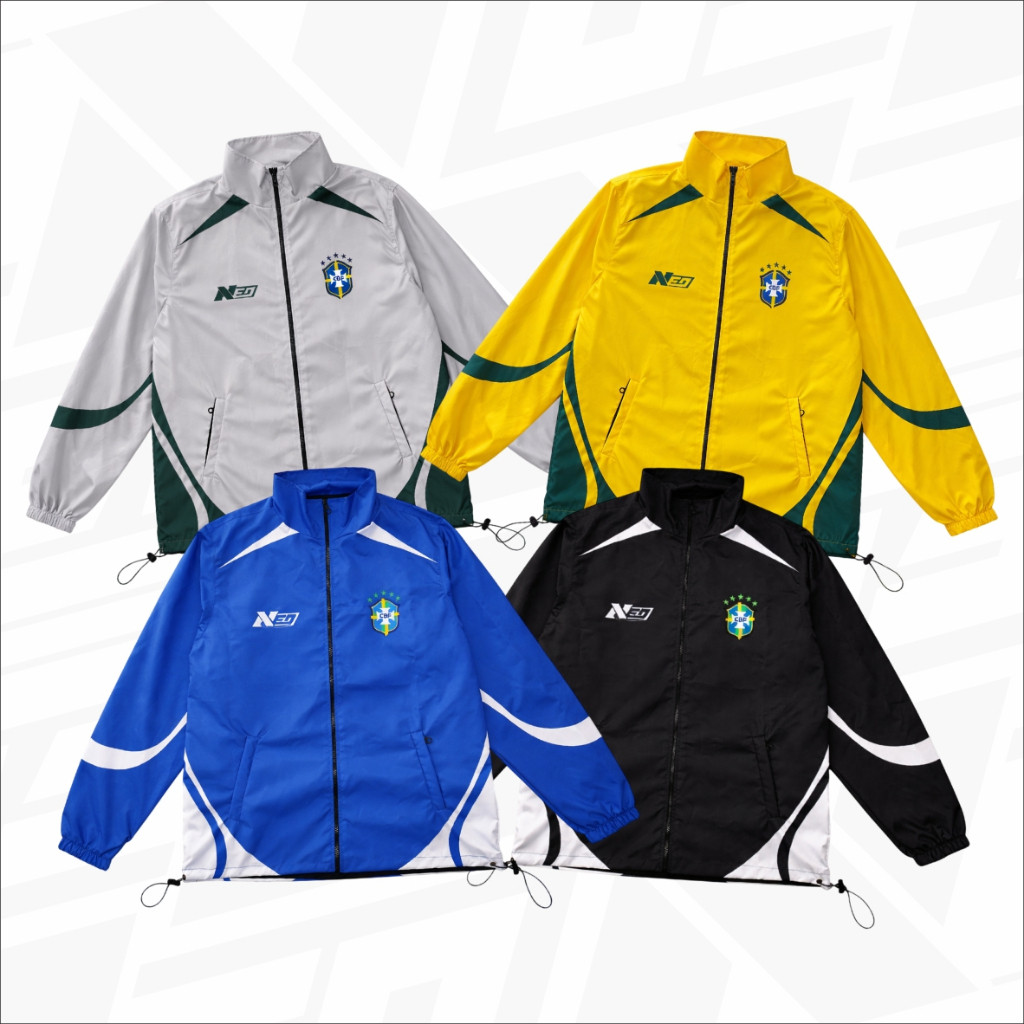 NeoSport | JAKET / TRACKTOP BRAZIL TRACKSUIT JACKET PANTS BRAZIL UNISEX - NEGARA SERIES BRAZIL EDITI