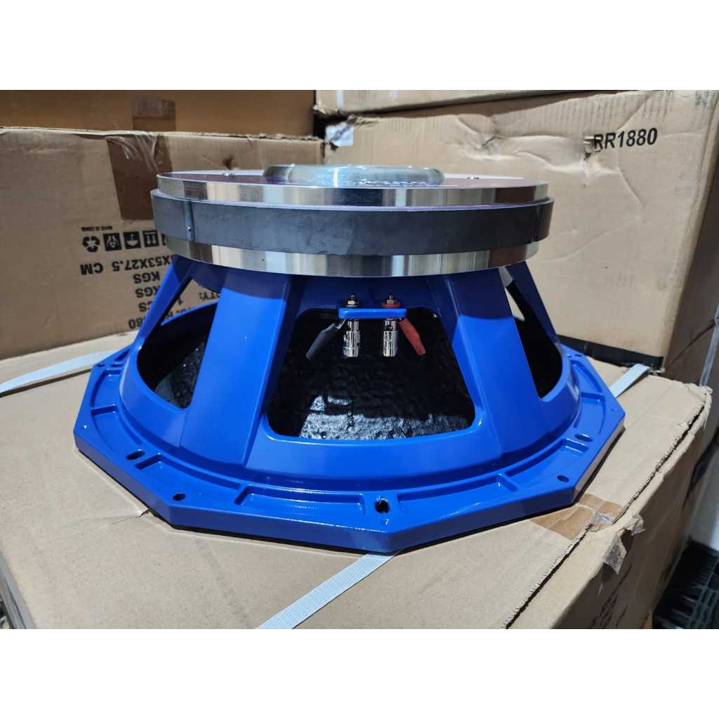 (MAGNET 33 CM) (PETI KAYU) Speaker Subwofer Rhino Racing 18 inch RR 1880 / RR1880 model precision devices – Koil 6 inch