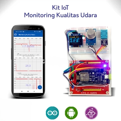 IoT Kit NodeMCU Monitoring Kualitas Udara