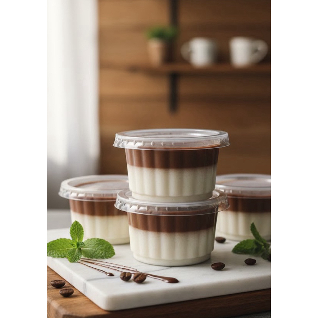 Yong Puding Homemade | Puding Susu Lembut Tanpa Pengawet | Dessert Cup Fresh by