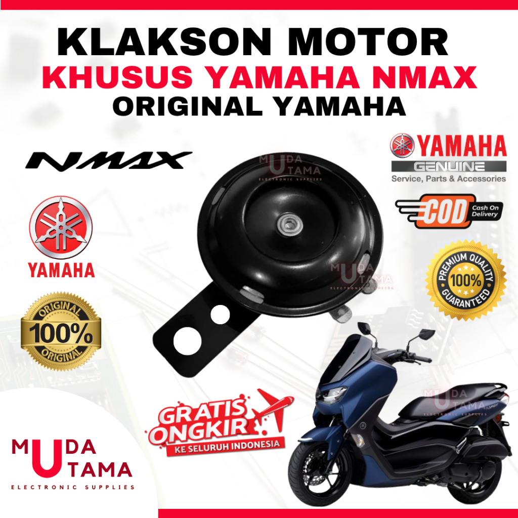 Klakson YAMAHA NMAX - ORIGINAL YAMAHA | Klakson Motor YAMAHA NMAX | Klakson NMAX Original | Klakson 
