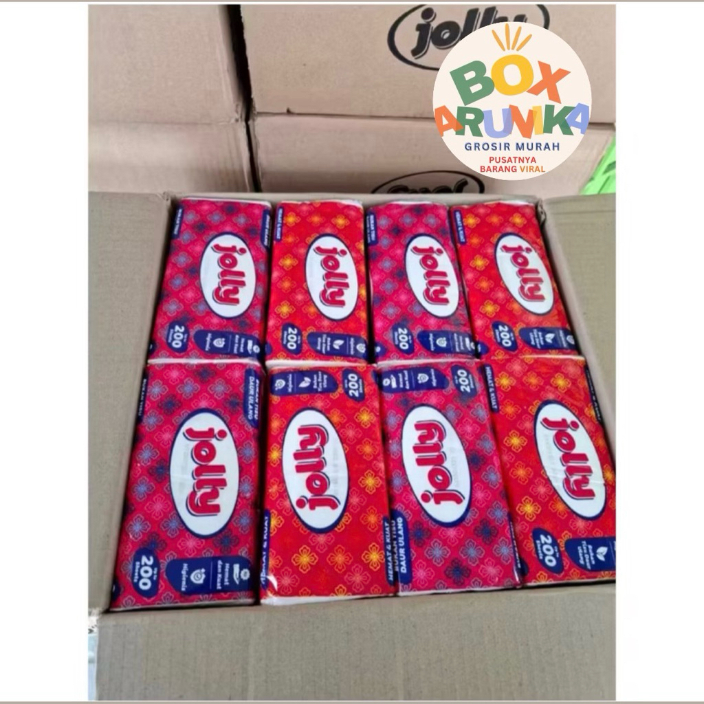 TISU JOLLY 200SHEET- tisu jolly 200sheet 2ply
