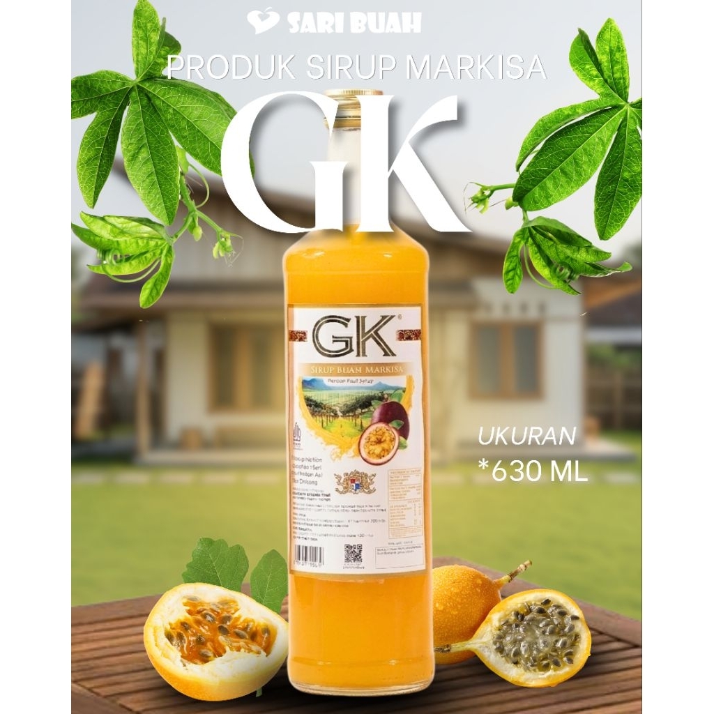 GK Sirup Markisa 630 ml