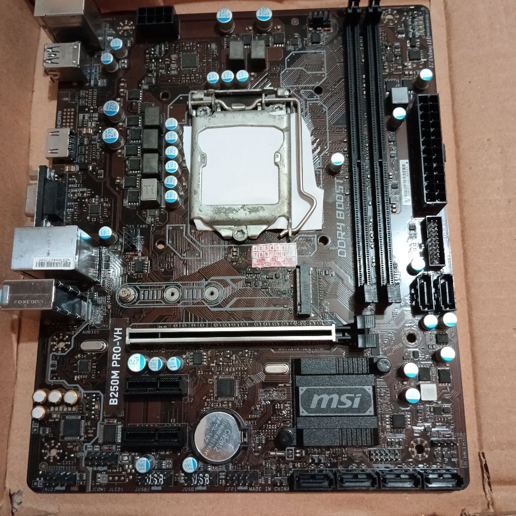 Motherboard MSI B250M PRO-VH LGA 1151 GEN6-7