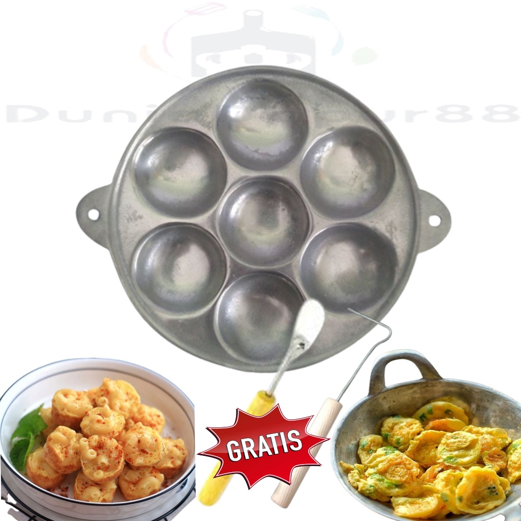 CETAKAN BAKLOR / MARTABAK TELUR / BAKLOR / CILOR 7 LUBANG