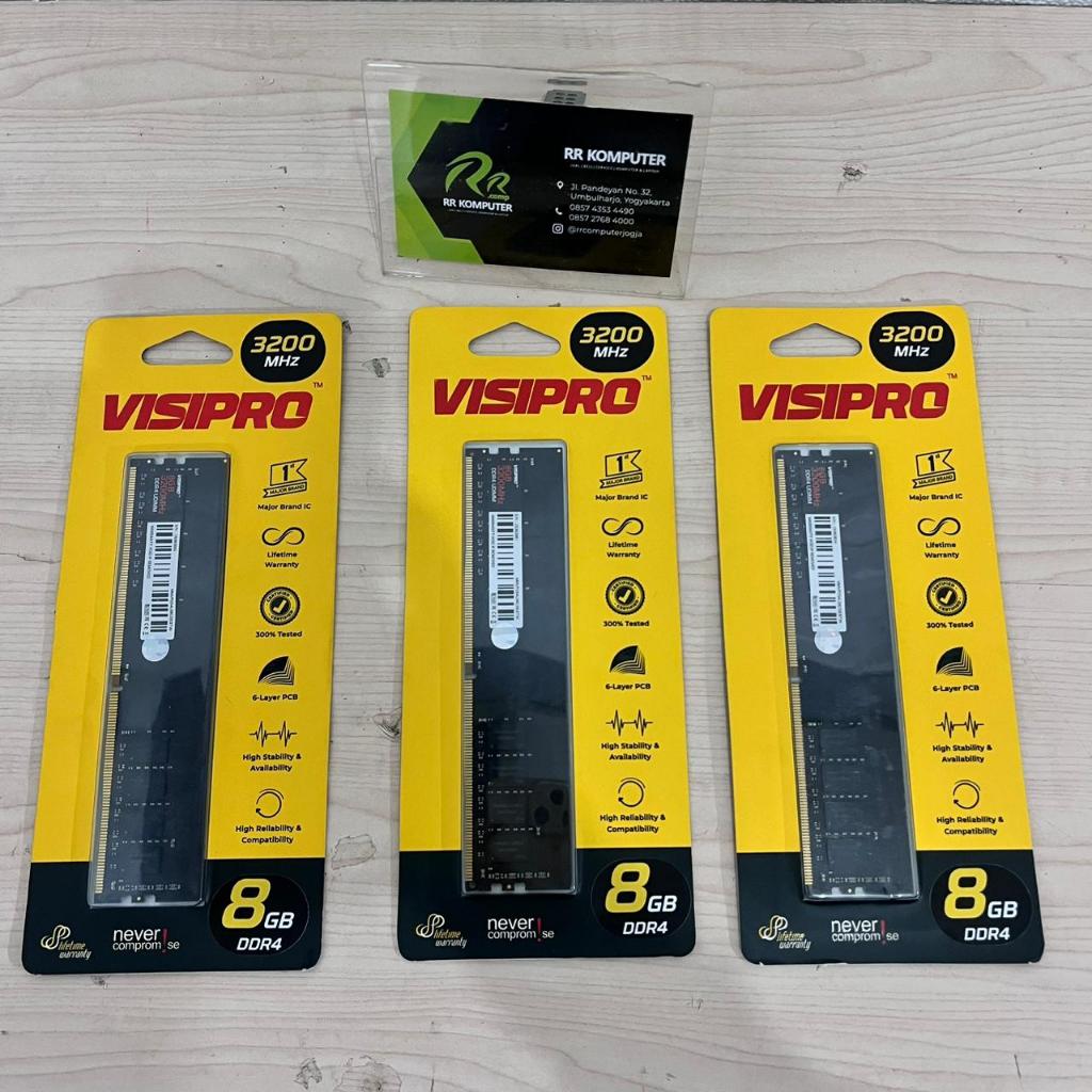 VISIPRO 8GB DDR4 PC 3200