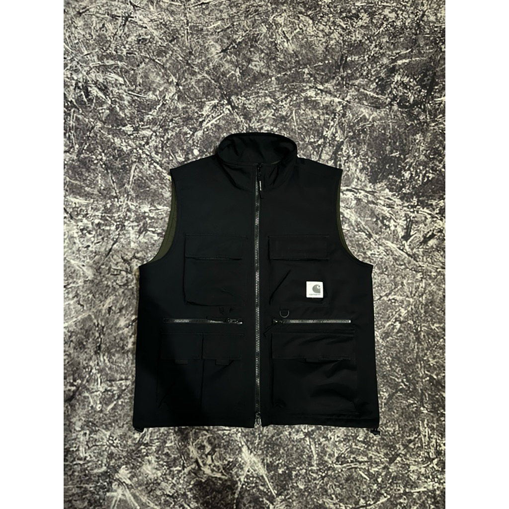 Carhartt WIP Vest Colewood Black Reflective