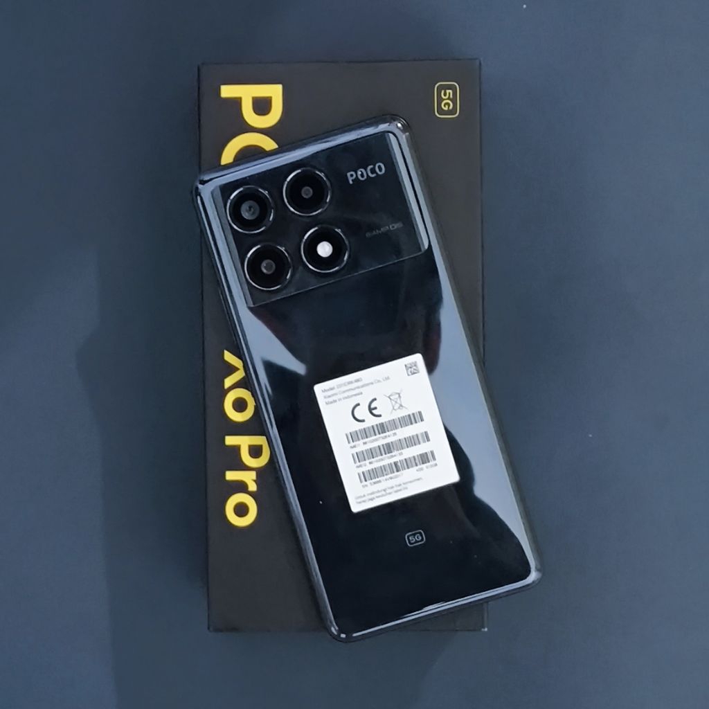 Poco X6 Pro 5G 12/512 GB Garansi Resmi Indonesia Second Bekas Original