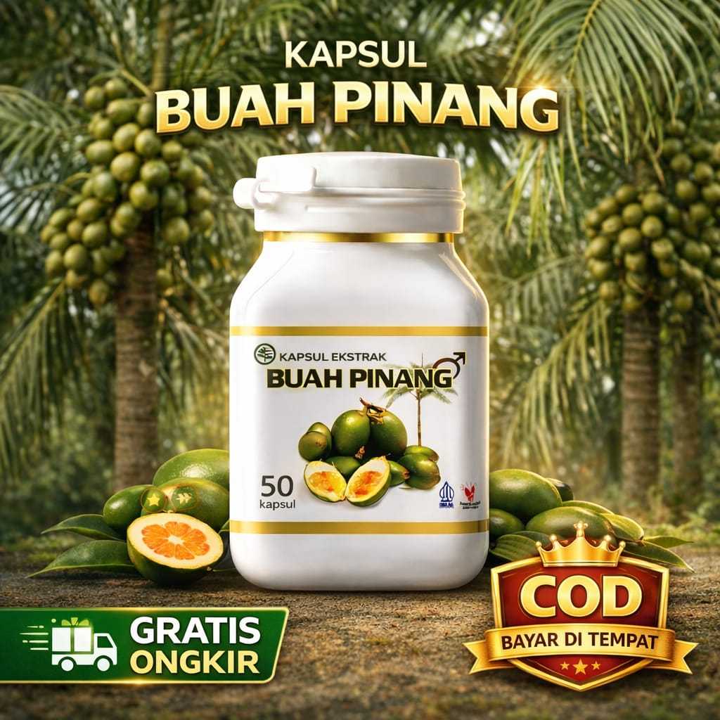 Kapsul Buah Pinang Original Ekstrak buah pinang berkualitas