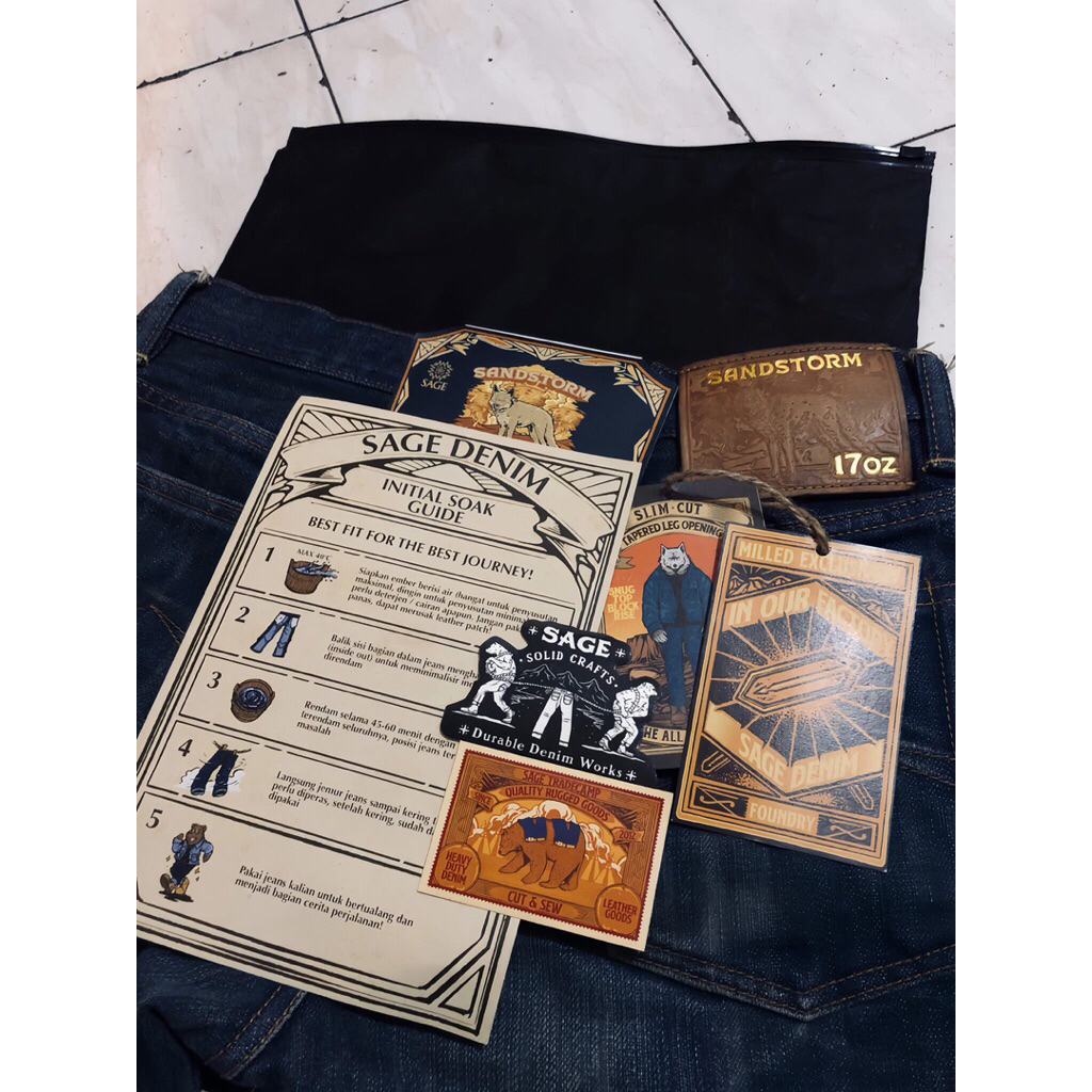 sage denim sandstorm 17 oz