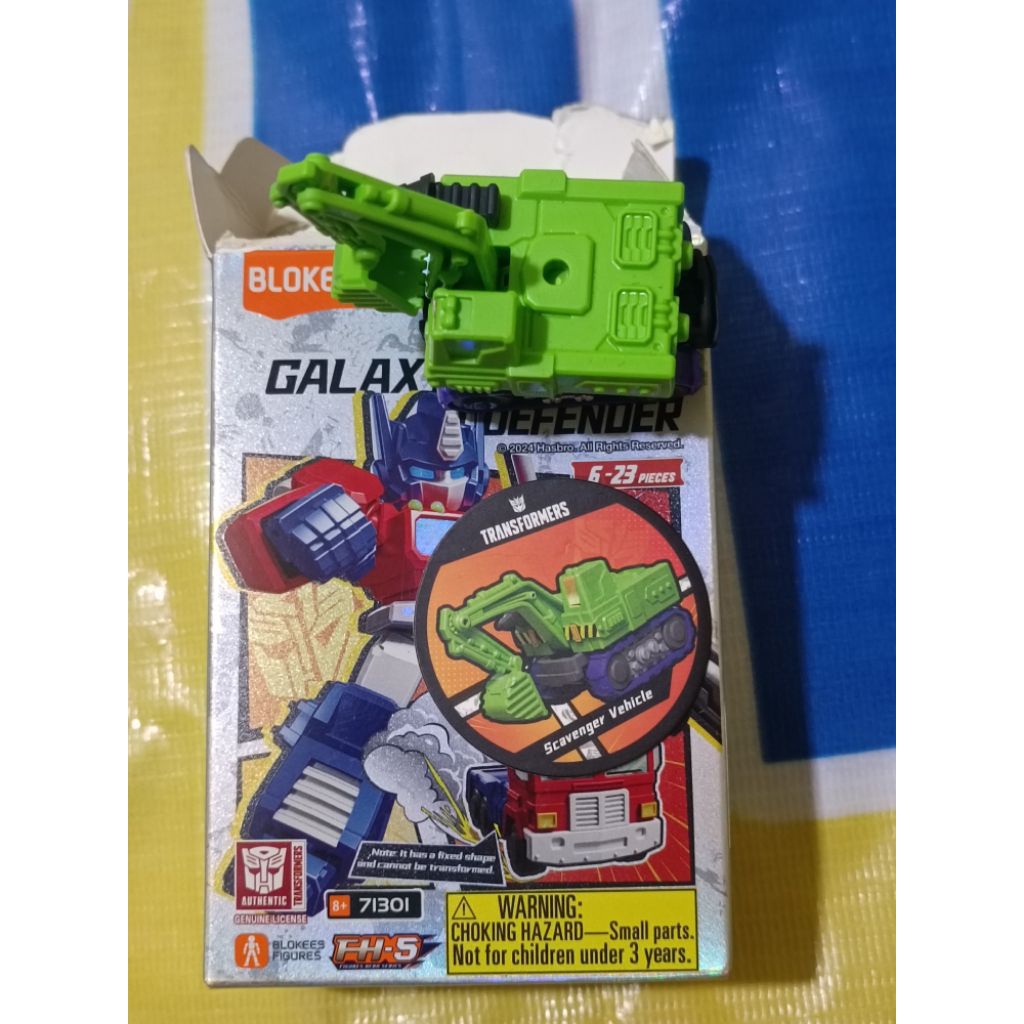 Blokees Galaxy Defender 01 Scavenger Vehicle Toys