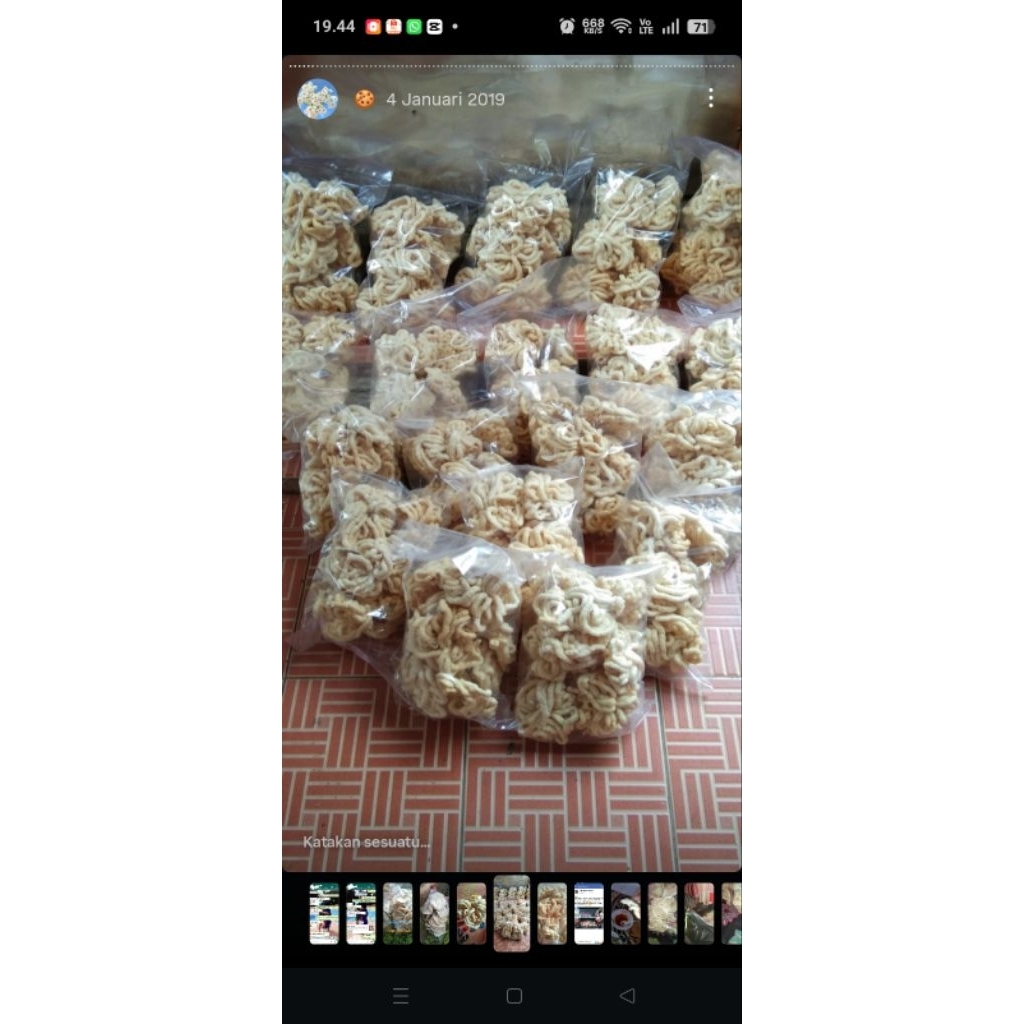 kerupuk ogan ilir ikan kakap