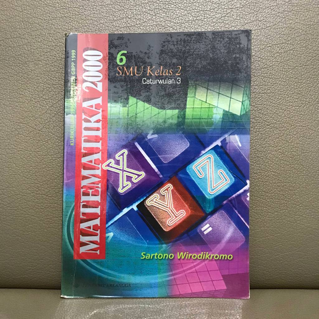 Preloved Matematika 2 Untuk SMU/SMA/MA Kelas XI (11) Cawu 3 - Penerbit Erlangga