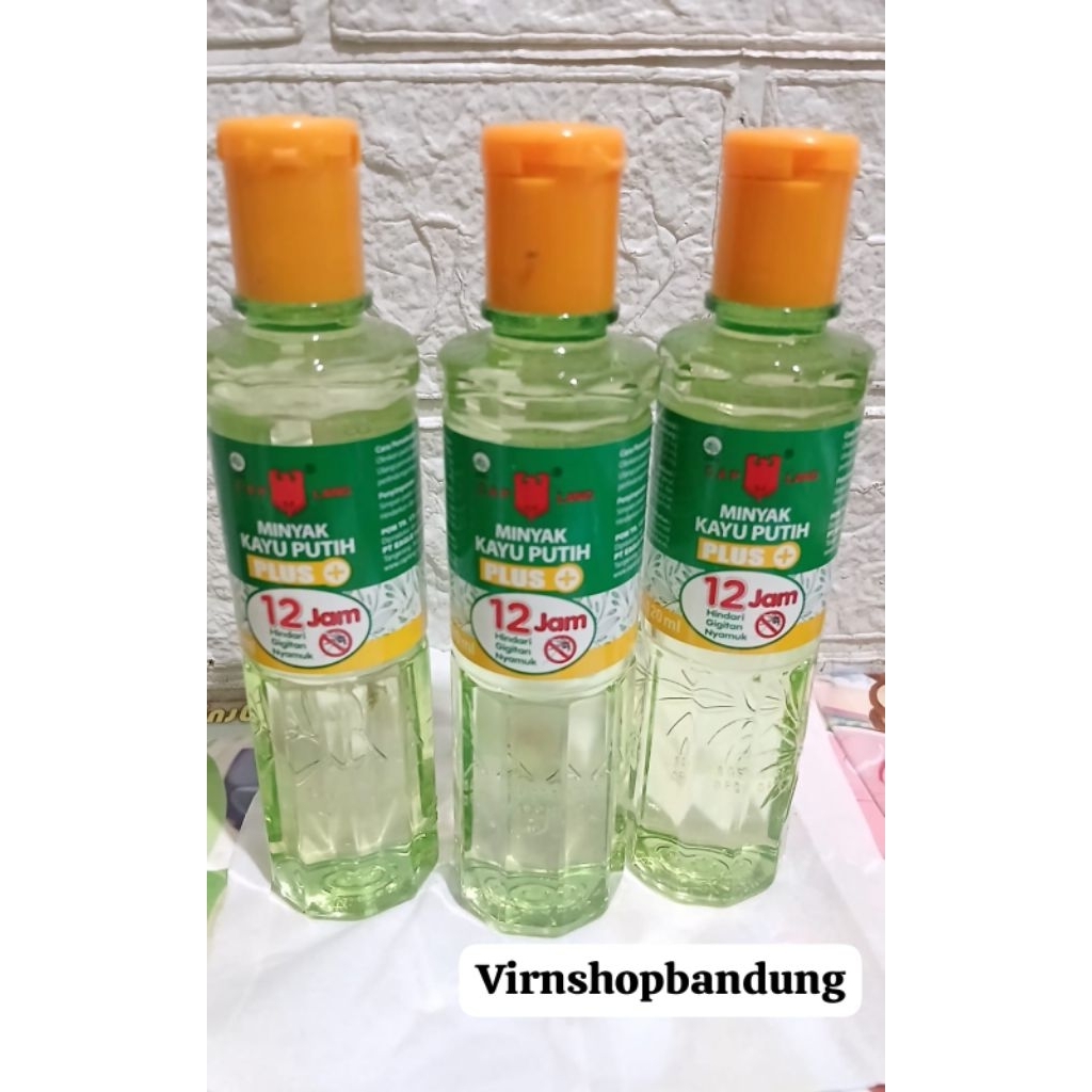 minyak kayu putih plus Cap lang 120ml, promo untuk meredakan perut kembung,gatal akibat serangga plu