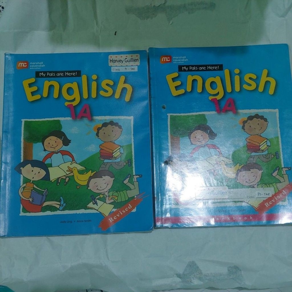 MY PALS ARE HERE ENGLISH 1A TEXTBOOK DAN WORKBOOK