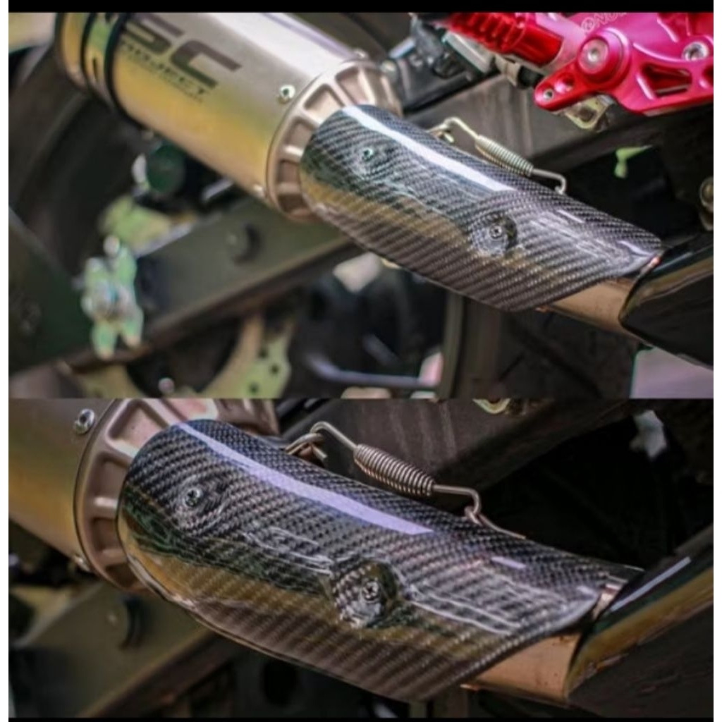 COVER PIPA KNALPOT CARBON KEVLAR UNIVERSAL