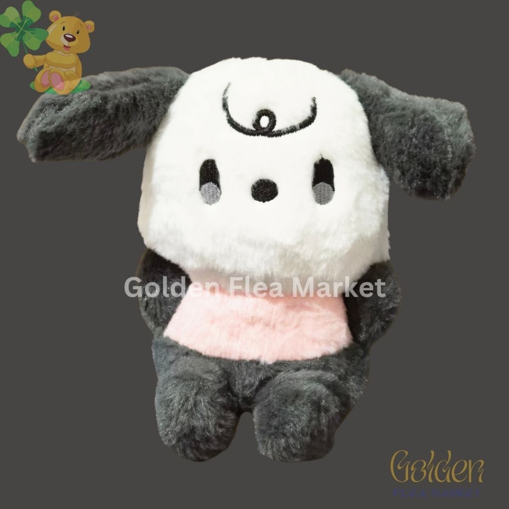 Boneka Happy Puppy / Anjing Kecil Lucu 22 cm