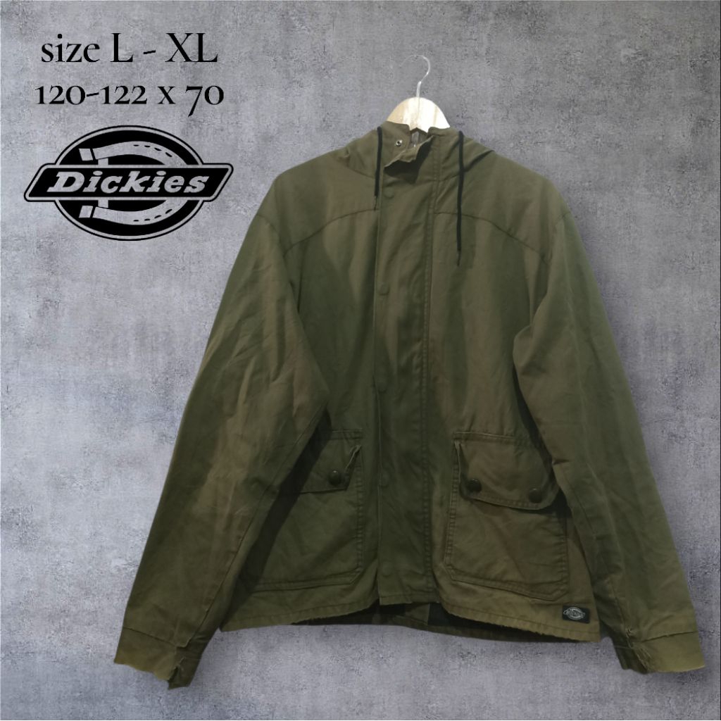 jacket tactical DC dickies green army sz XL