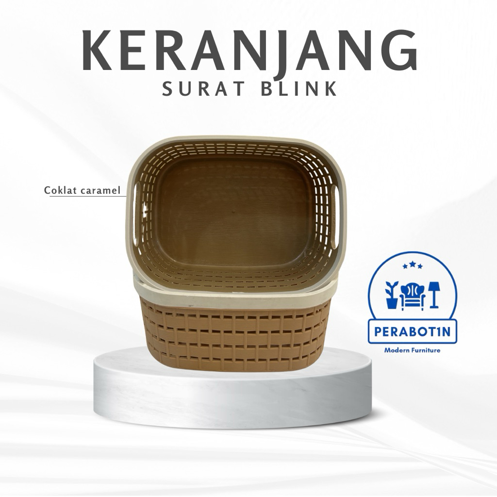 Keranjang BLINK / Keranjang Kecil Serbaguna / Keranjang Plastik / Keranjang Murah